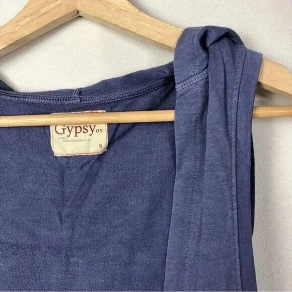Gypsy 05 Jackie Purple California Dreamin Sleeveless Hooded Vest S - Picture 3 of 3